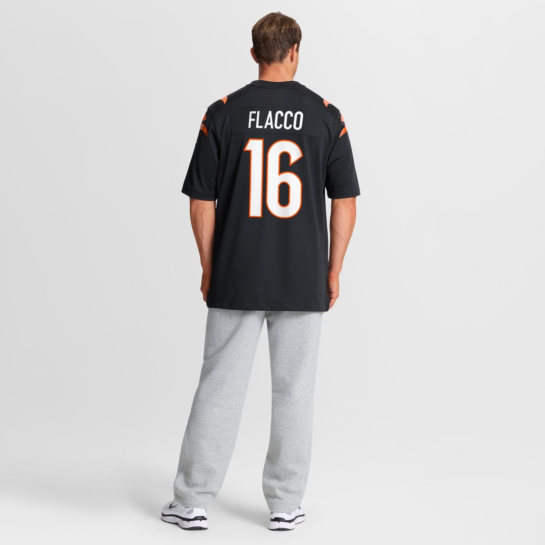 Joe Flacco Cincinnati Bengals Nike Team Game Official Jersey -  Black