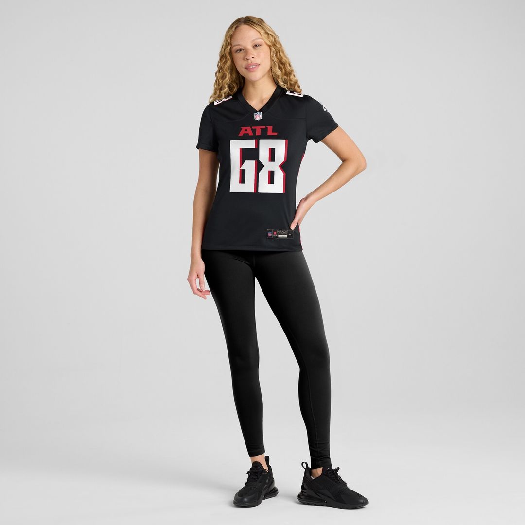 Kyle Hinton Atlanta Falcons Nike Women's Team Game Jersey - Black