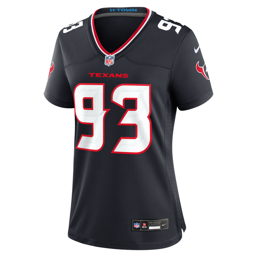 Kayden McDonald Houston Texans Nike Women's Team Game Official Jersey -  Navy