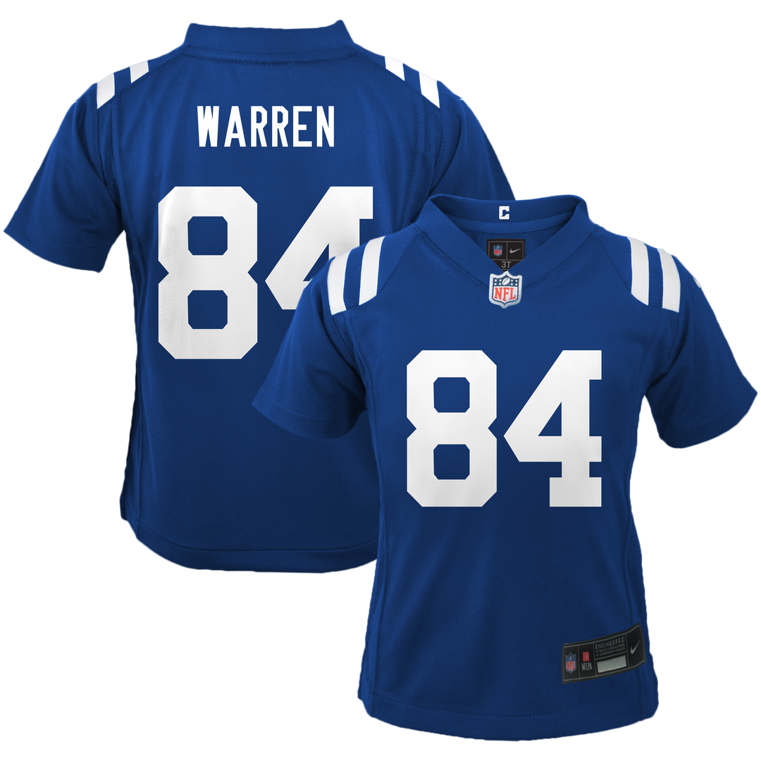 Tyler Warren Indianapolis Colts Nike Toddler Team Game Official Jersey - Royal