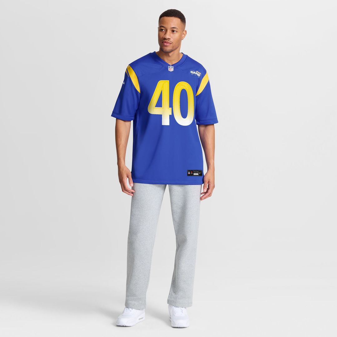Jesse Luketa Los Angeles Rams Nike Team Game Jersey - Royal