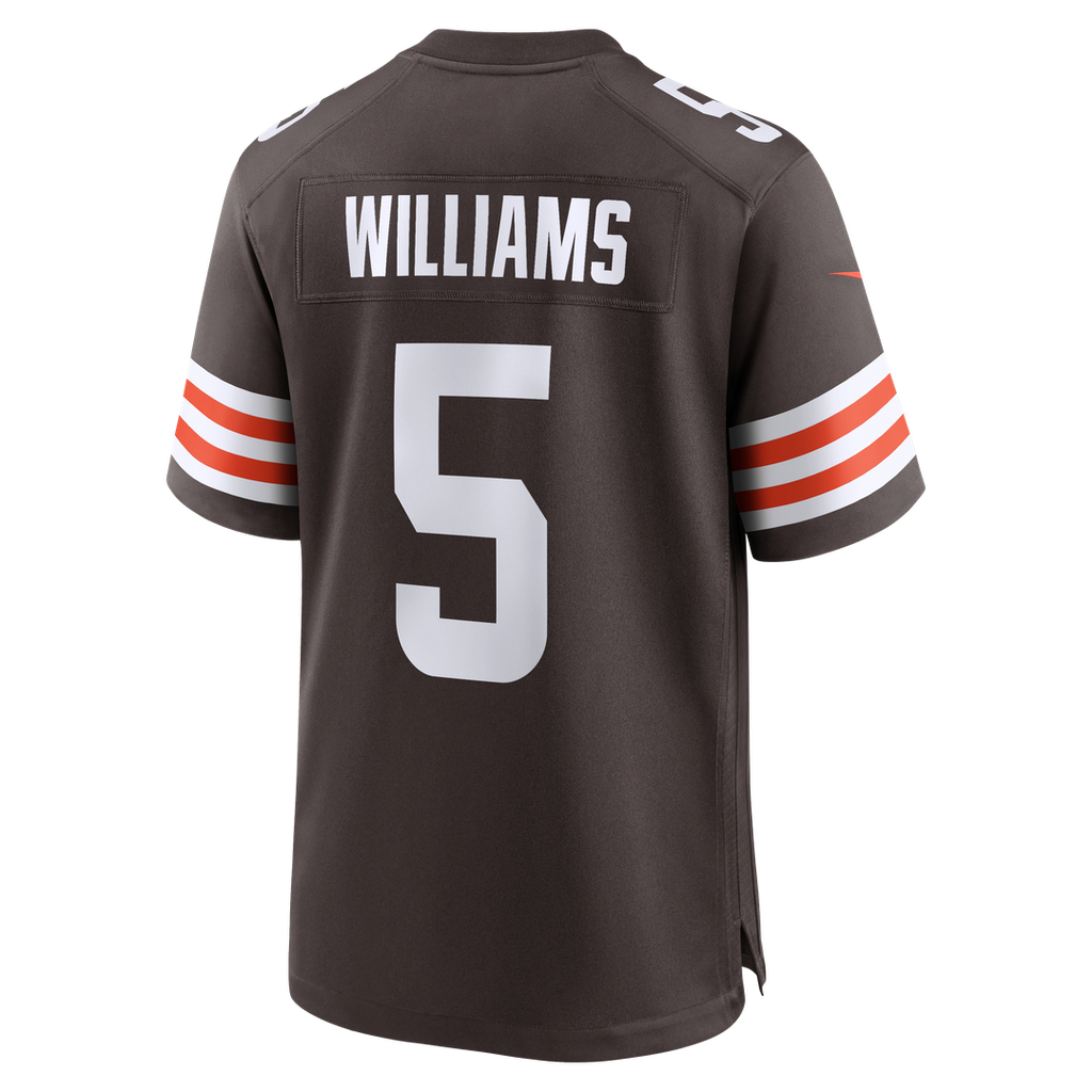 Quincy Williams Cleveland Browns Nike Team Game Official Jersey -  Brown