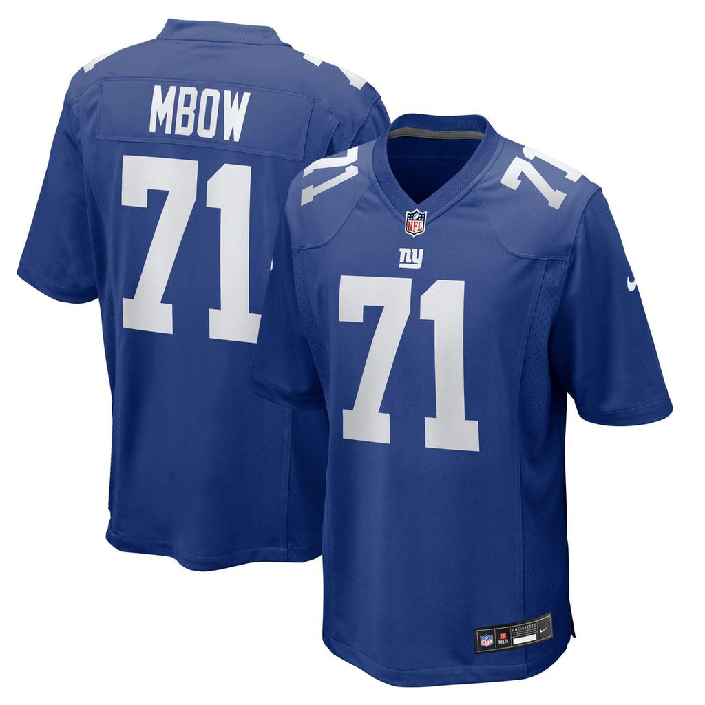 Marcus Mbow New York Giants Nike Team Game Jersey - Royal