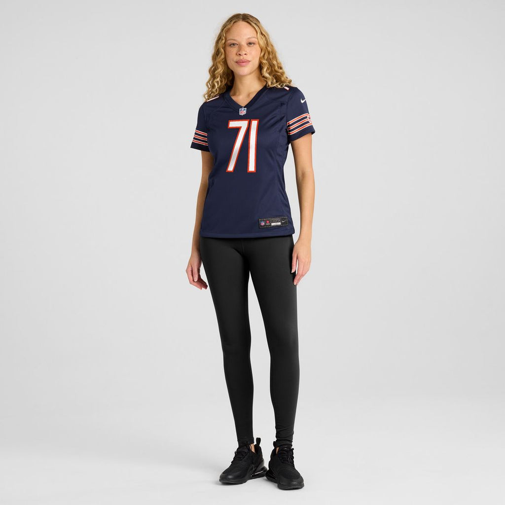 Ryan Bates Chicago Bears Nike Women's  Game Official Jersey -  Navy