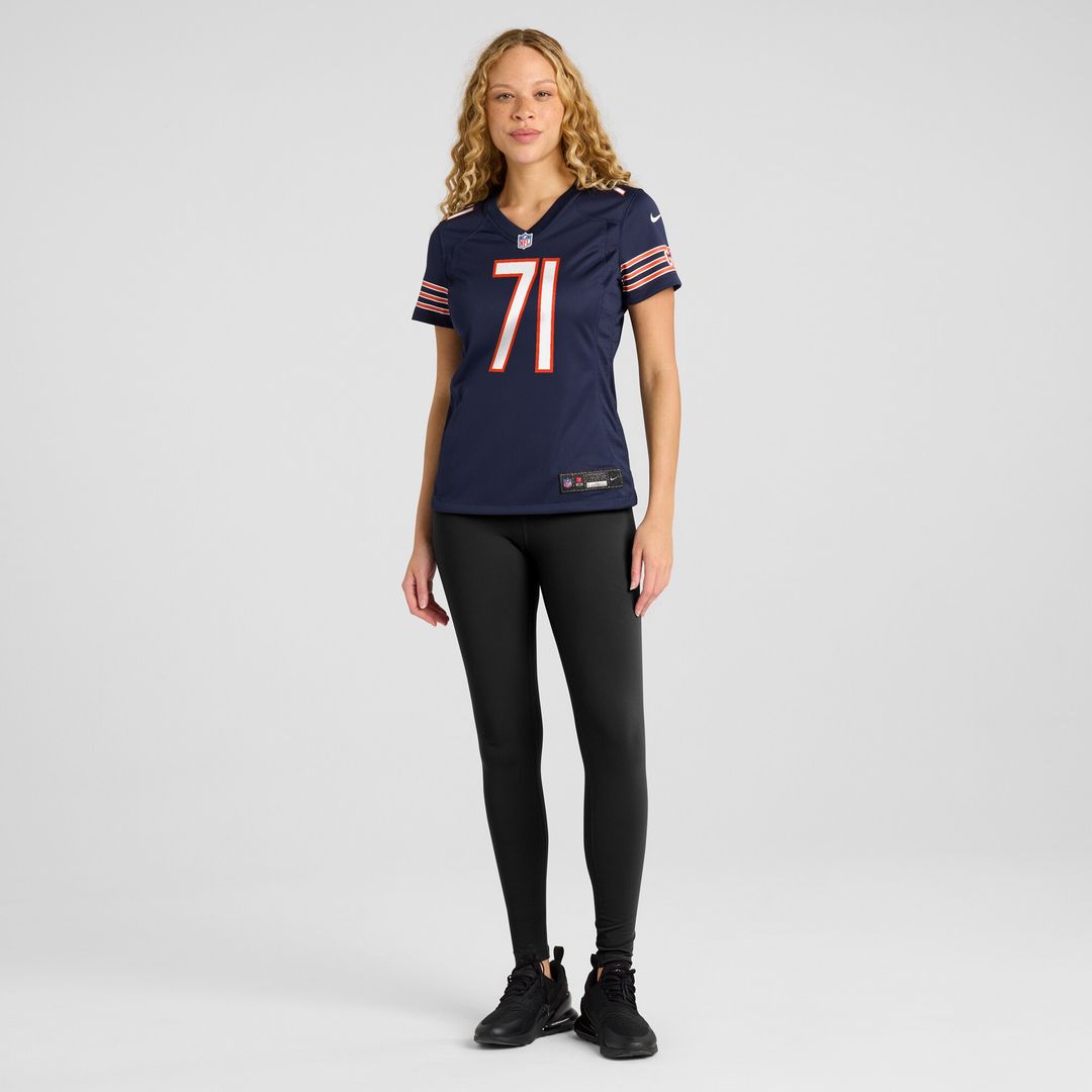 Ryan Bates Chicago Bears Nike Women's  Game Official Jersey -  Navy