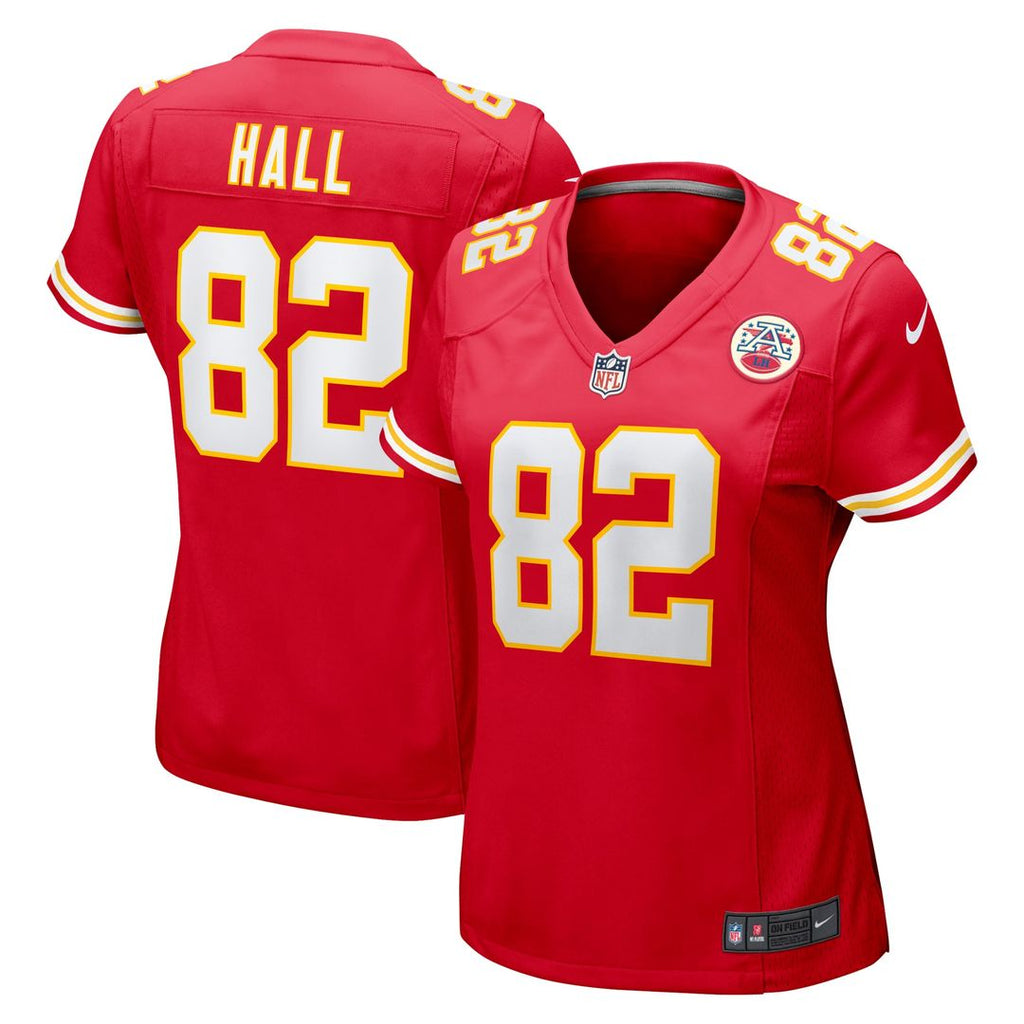 Dante Hall Kansas City Chiefs Nike Women's  Retired Player Game Official Jersey -  Red
