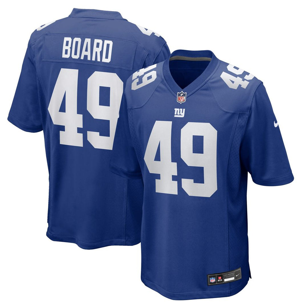 Chris Board New York Giants Nike Team Game Jersey - Royal