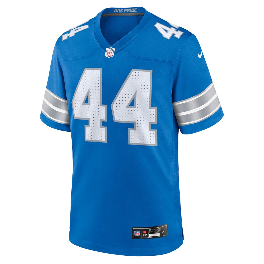 Malcolm Rodriguez Detroit Lions Nike Game Official Jersey - Blue