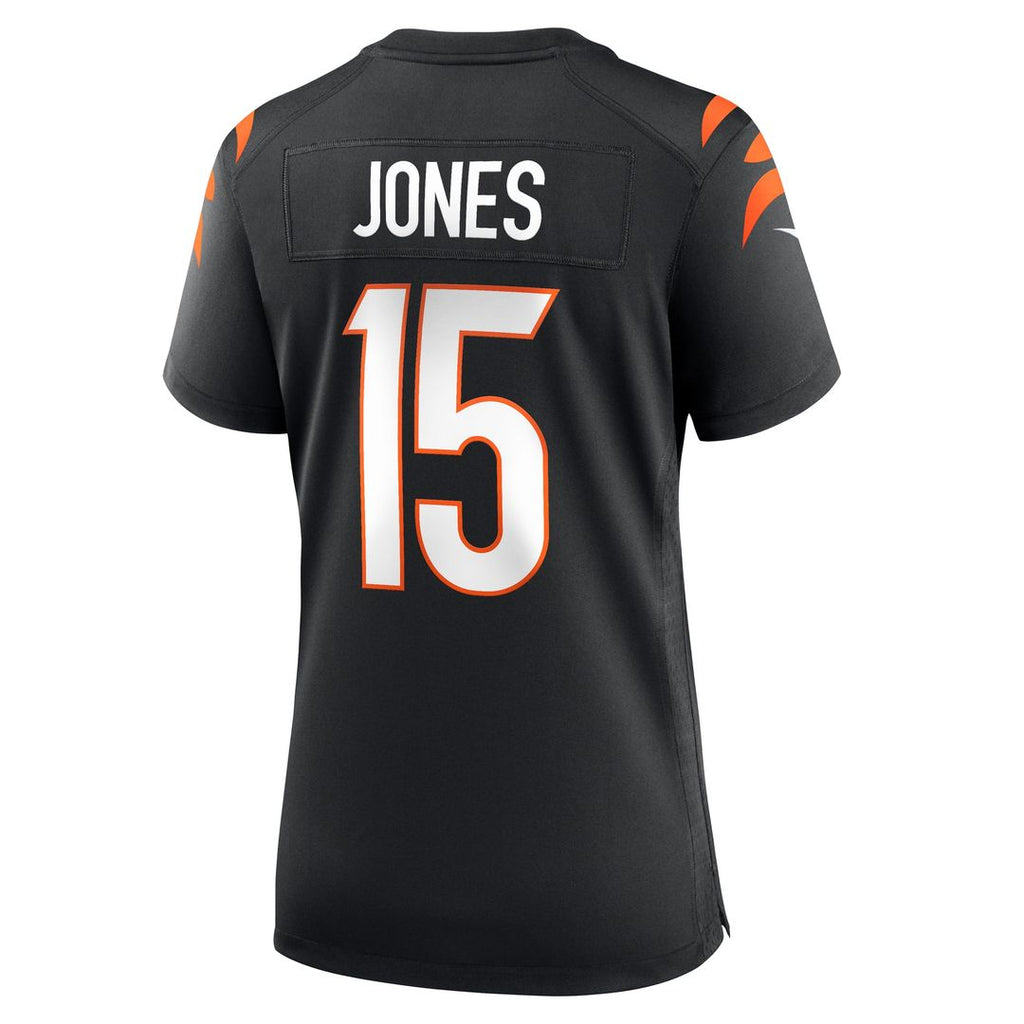 Charlie Jones Cincinnati Bengals Nike Women's Team Game Official Jersey -  Black