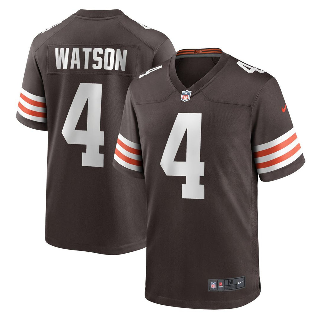 Deshaun Watson Cleveland Browns Nike Game Official Jersey - Brown