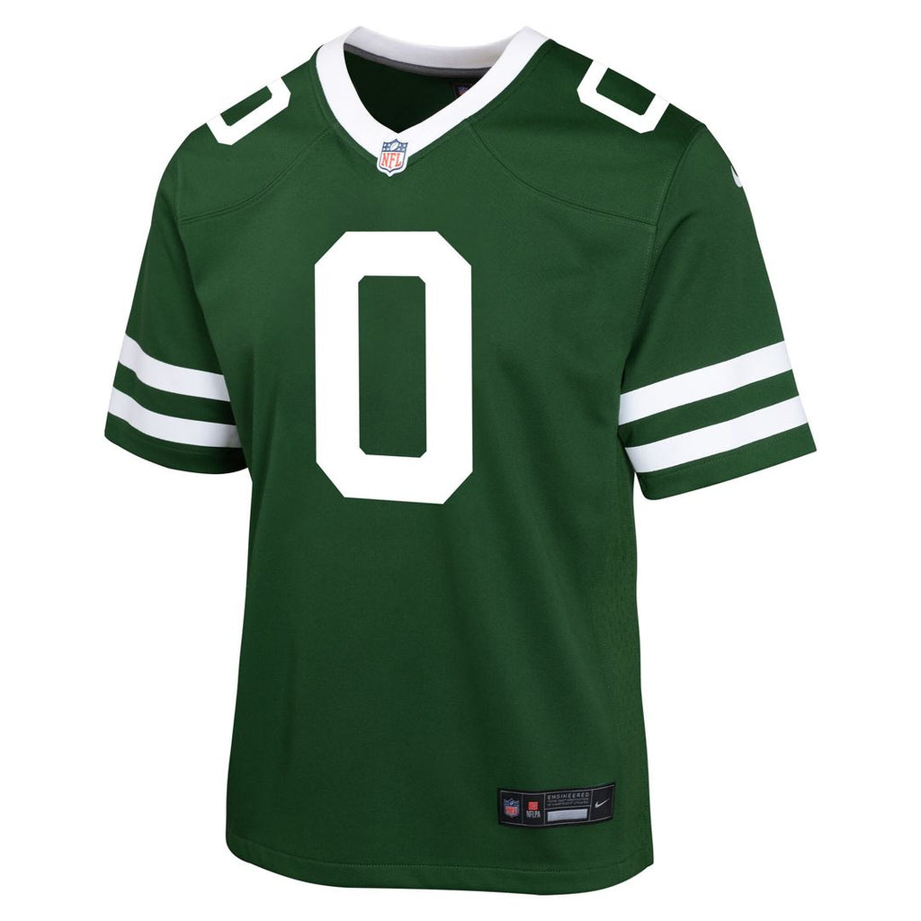 Braelon Allen New York Jets Nike Youth Team Game Official Jersey - Green