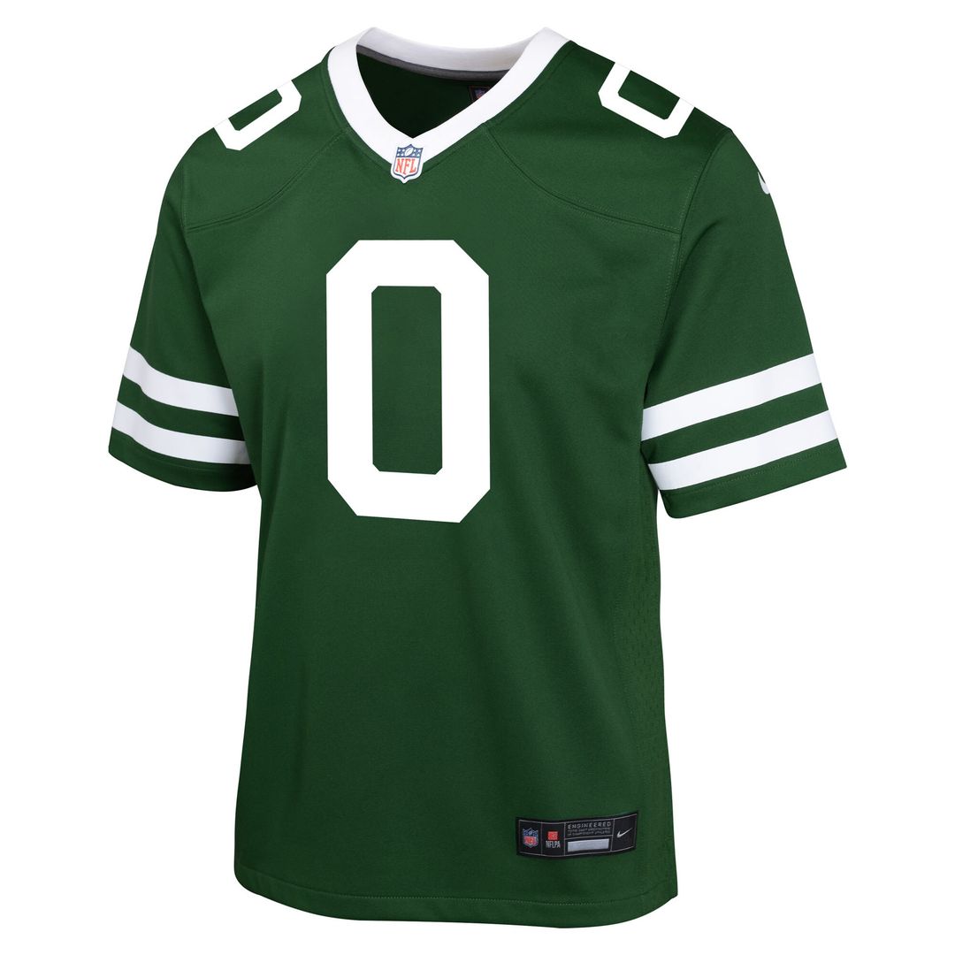 Braelon Allen New York Jets Nike Youth Team Game Official Jersey - Green