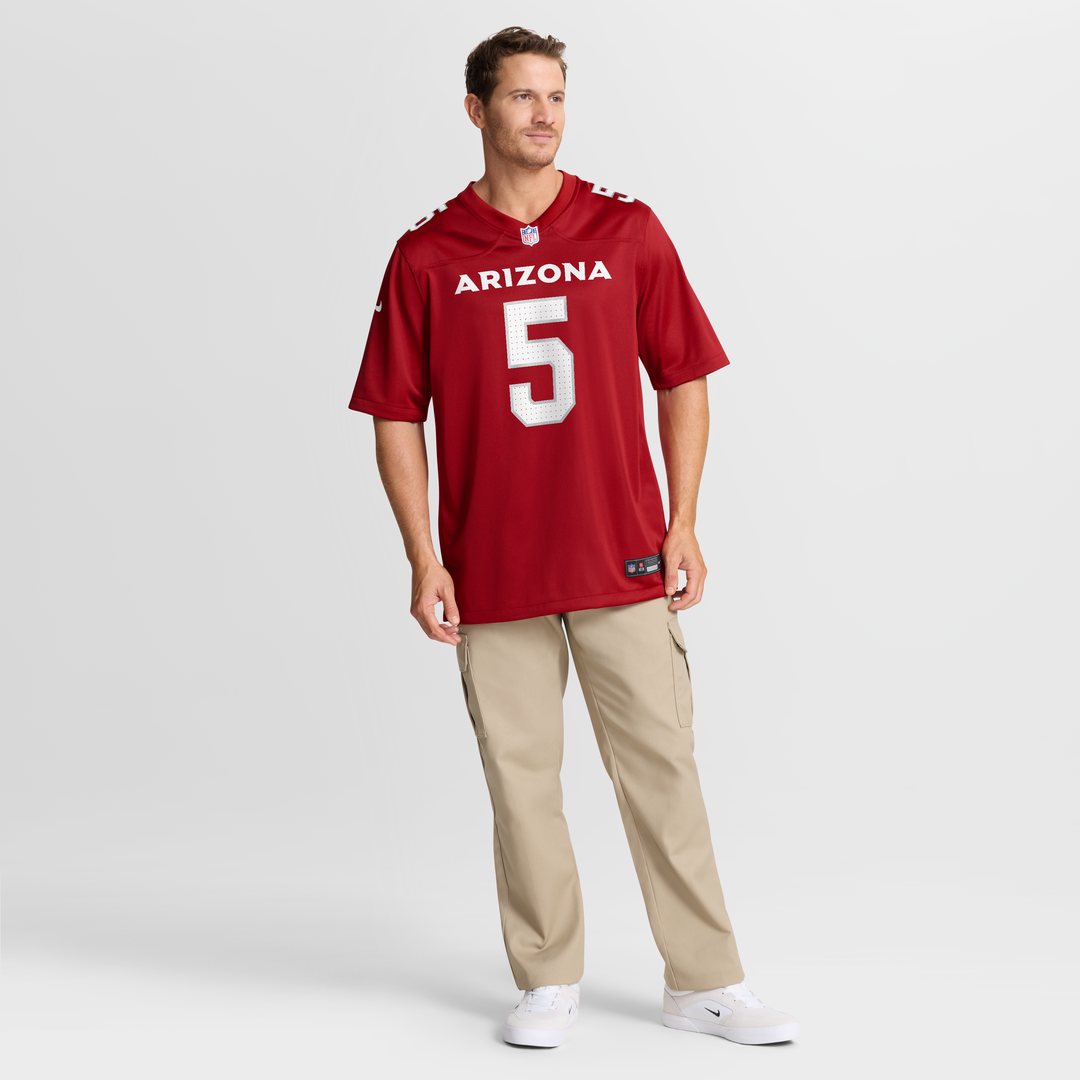 Baron Browning Arizona Cardinals Nike Team Game Official Jersey -  Cardinal