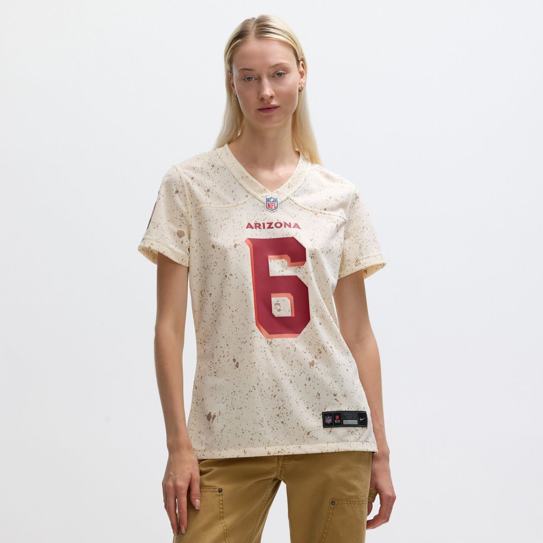James Conner Arizona Cardinals Nike Women's 2025 Rivalries Collection Game Official Jersey - Natural
