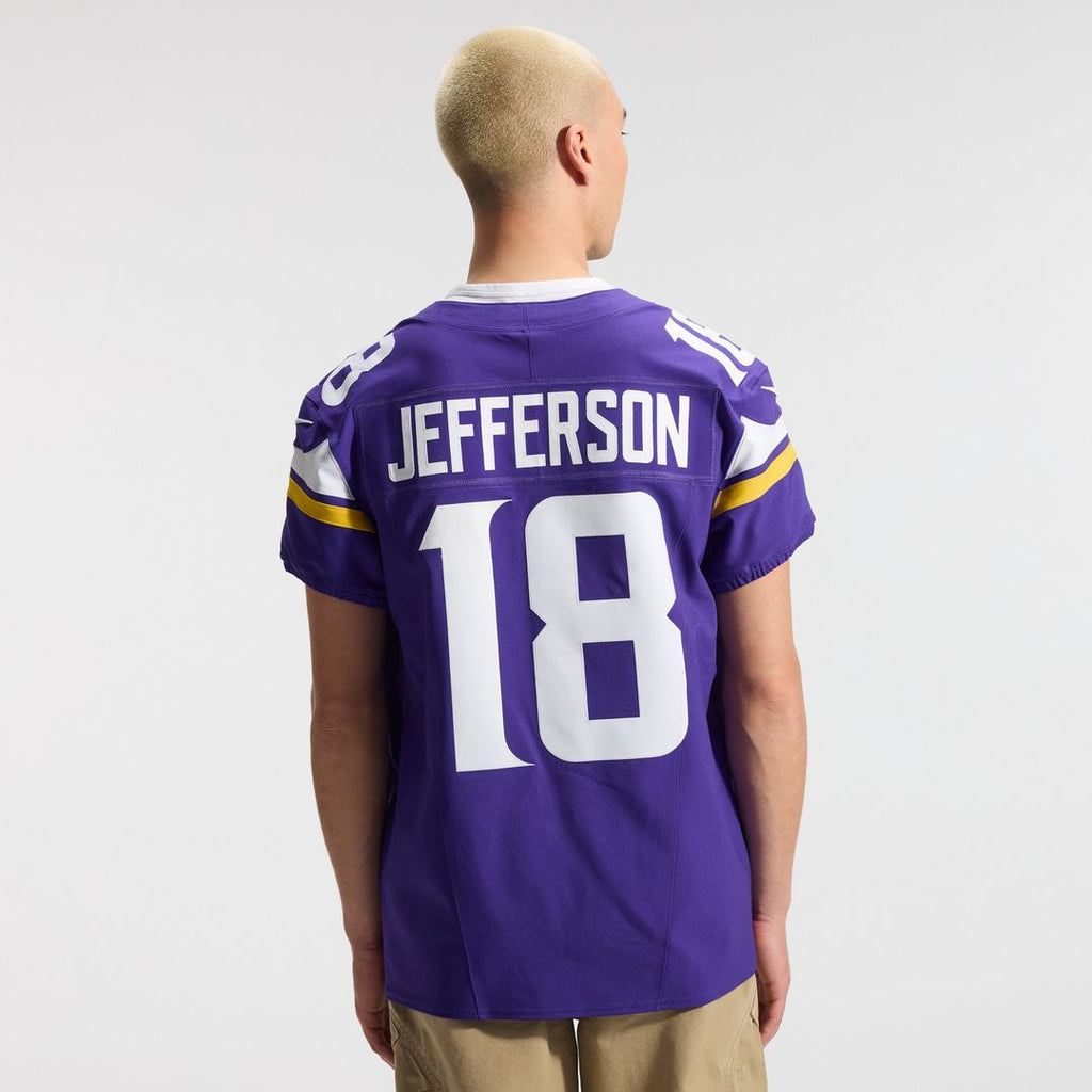 Justin Jefferson Minnesota Vikings Nike Vapor F.U.S.E. Elite Jersey - Purple