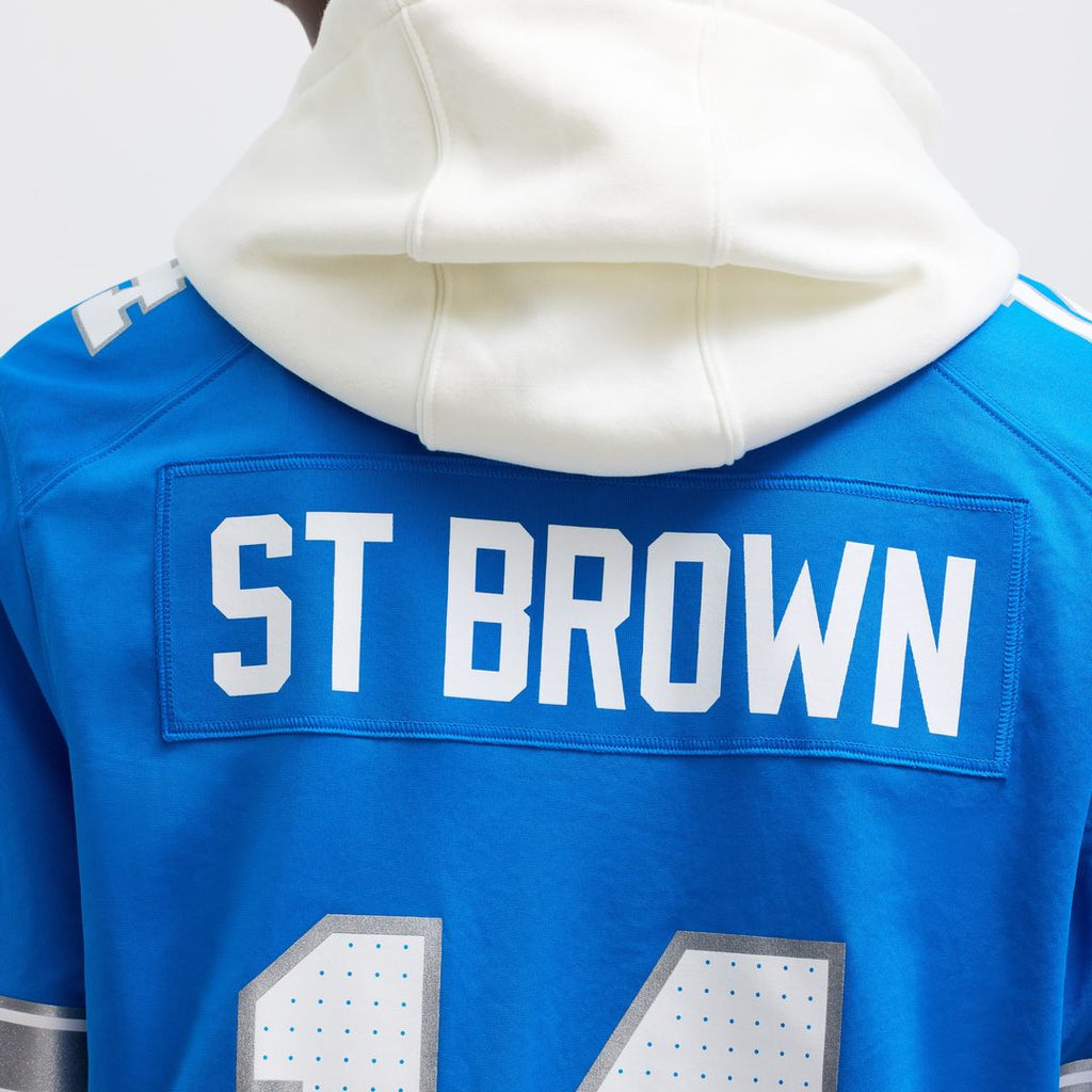 Amon-Ra St. Brown Detroit Lions Nike Game Official Jersey - Blue
