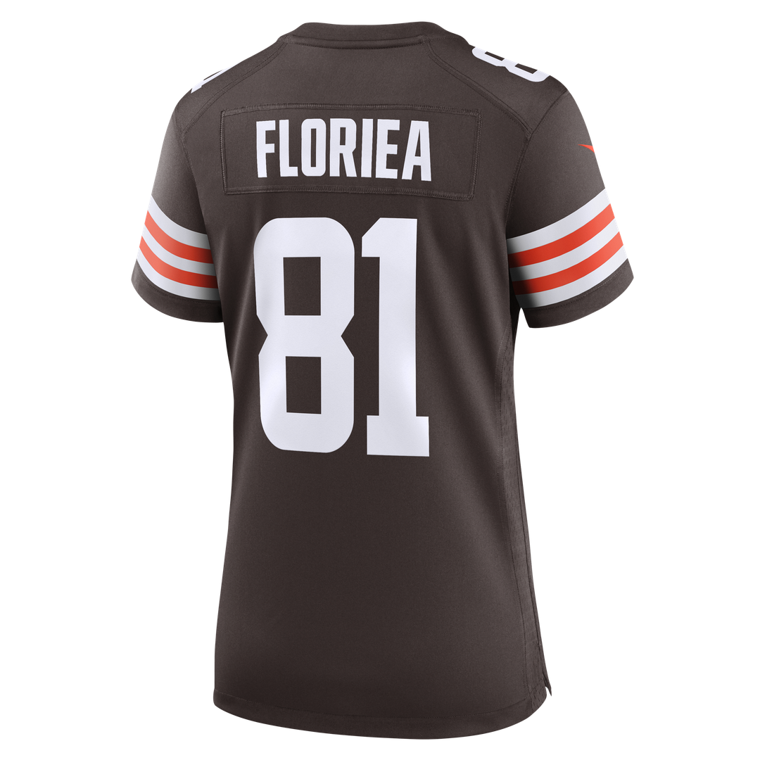 Luke Floriea Cleveland Browns Nike Women's Team Game Official Jersey -  Brown