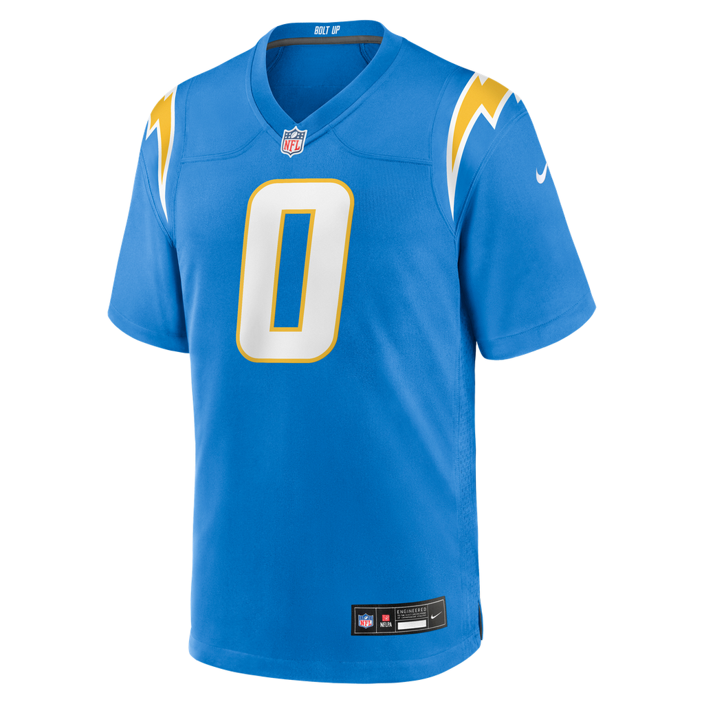 Daiyan Henley Los Angeles Chargers Nike Team Game Official Jersey - Powder Blue