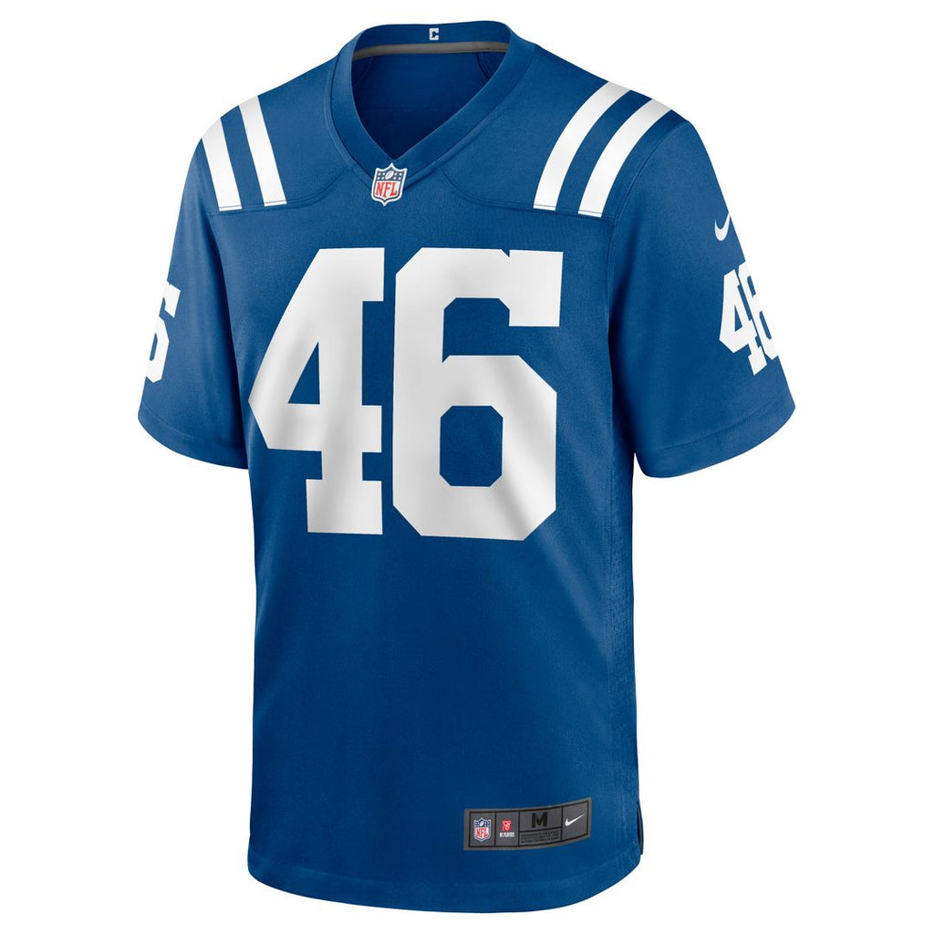 Luke Rhodes Indianapolis Colts Nike Game Official Jersey - Royal