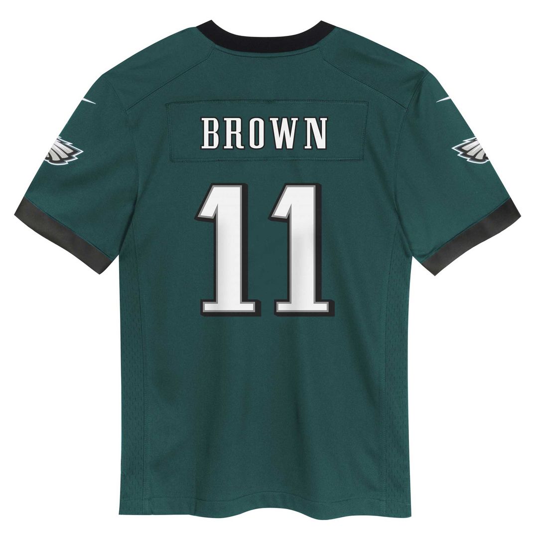 A.J. Brown Philadelphia Eagles Nike Infant Team  Player Game Official Jersey - Green