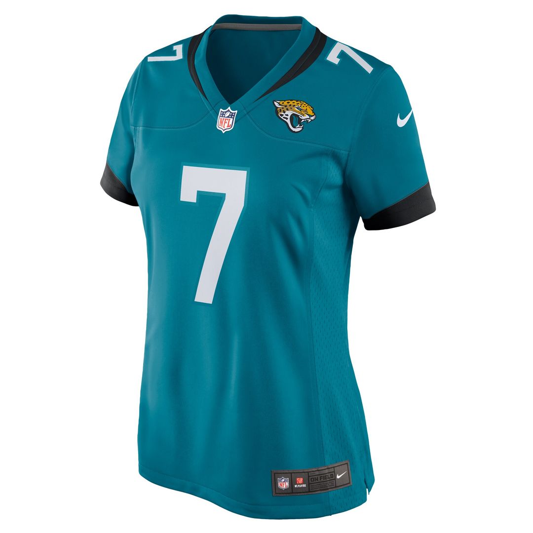 Brian Thomas Jr. Jacksonville Jaguars Nike Women's Game Jersey - Teal