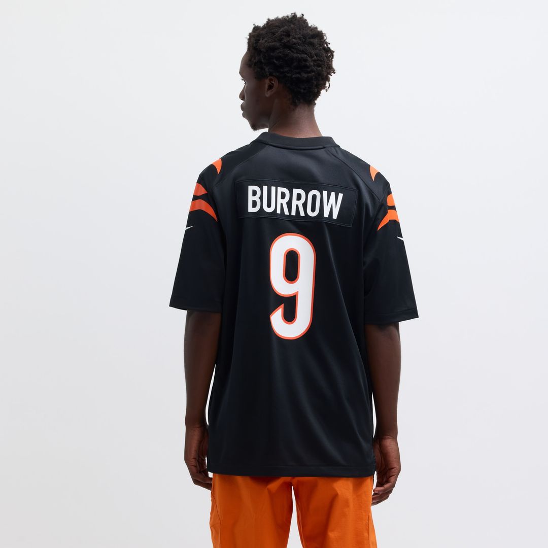 Joe Burrow Cincinnati Bengals Nike Player Game Official Jersey - Black