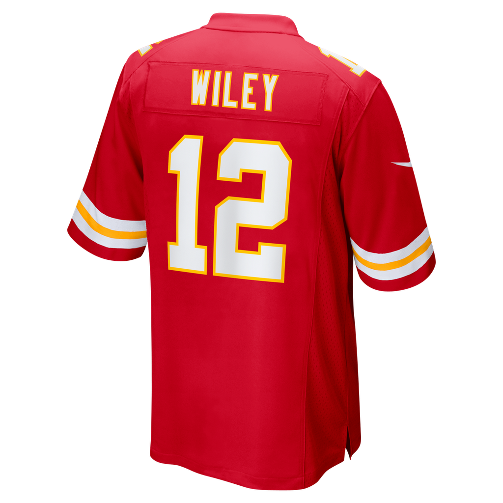 Jared Wiley Kansas City Chiefs Nike  Game Official Jersey -  Red