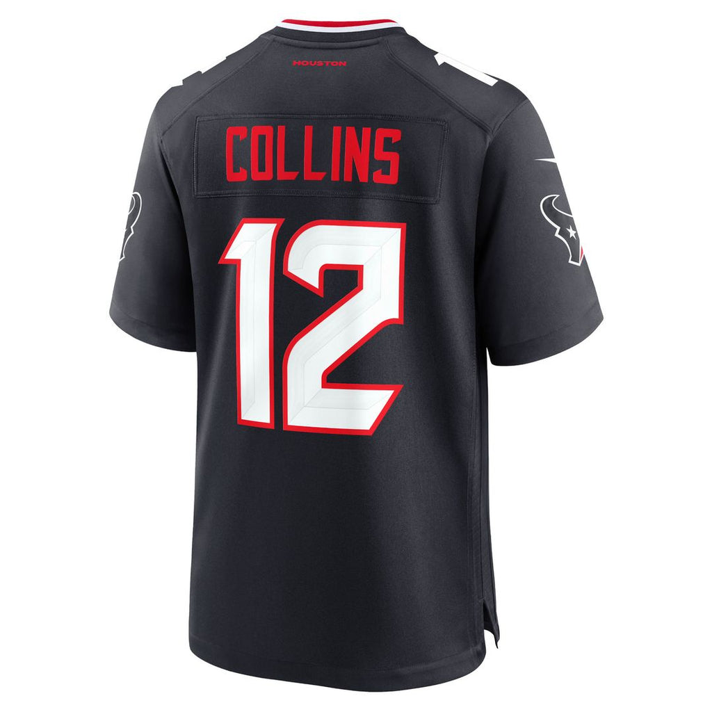 Nico Collins Houston Texans Nike Game Jersey - White