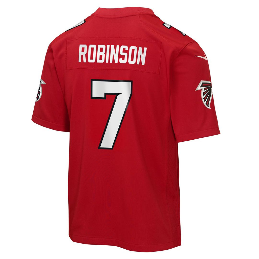 Bijan Robinson Atlanta Falcons Nike Youth Game Official Jersey - White