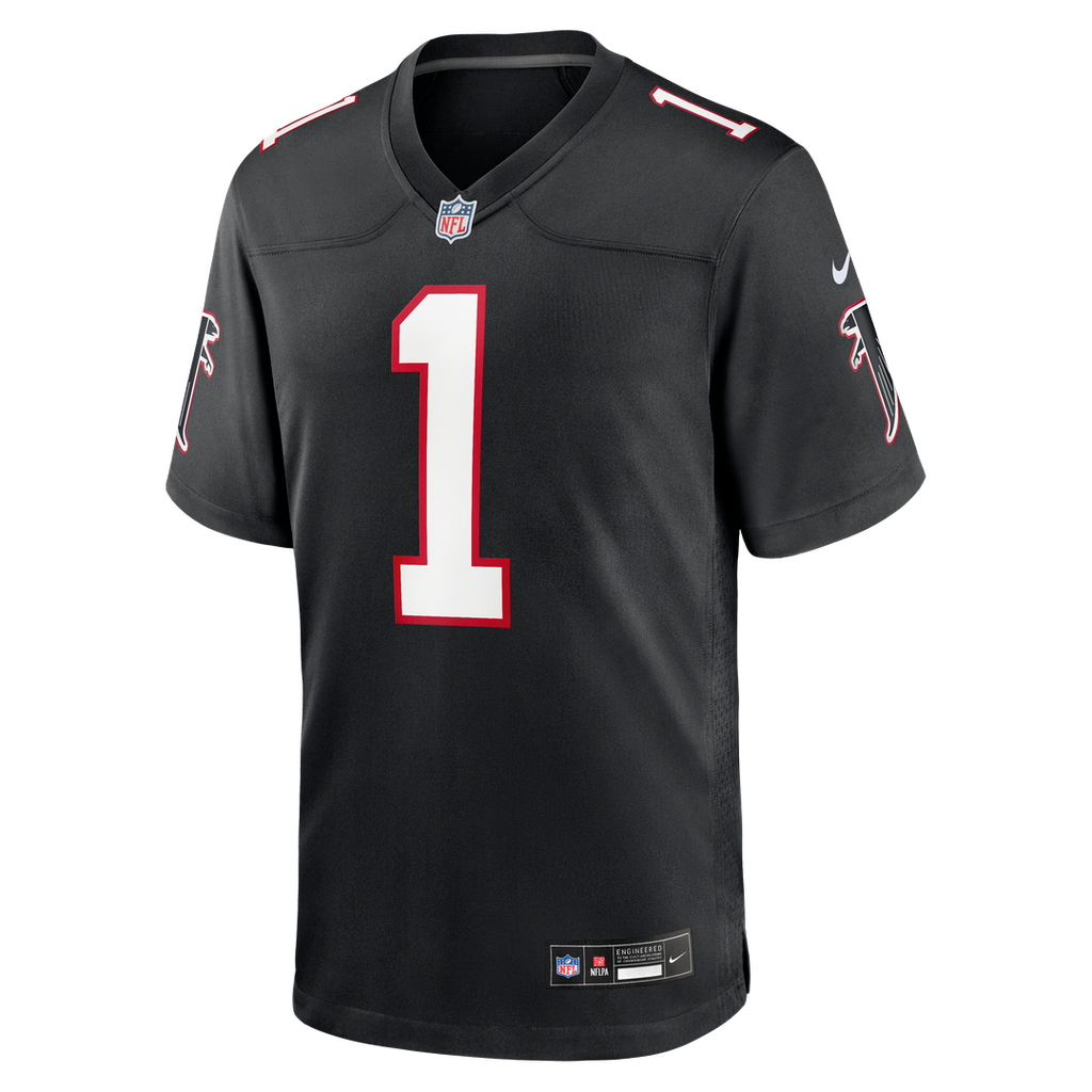 Tua Tagovailoa Atlanta Falcons Nike Alternate Game Official Jersey -  Black