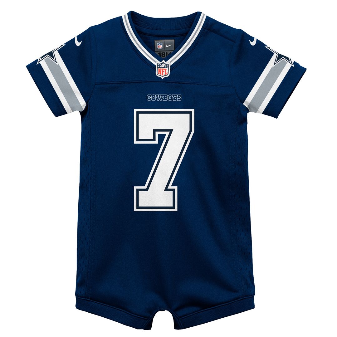 Trevon Diggs Dallas Cowboys Nike Infant Game Romper Official Jersey - Navy