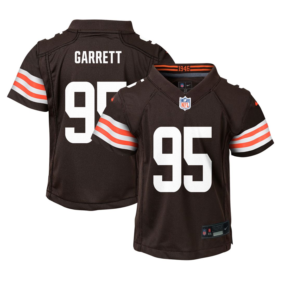 Myles Garrett Cleveland Browns Nike Toddler Game Official Jersey - Brown