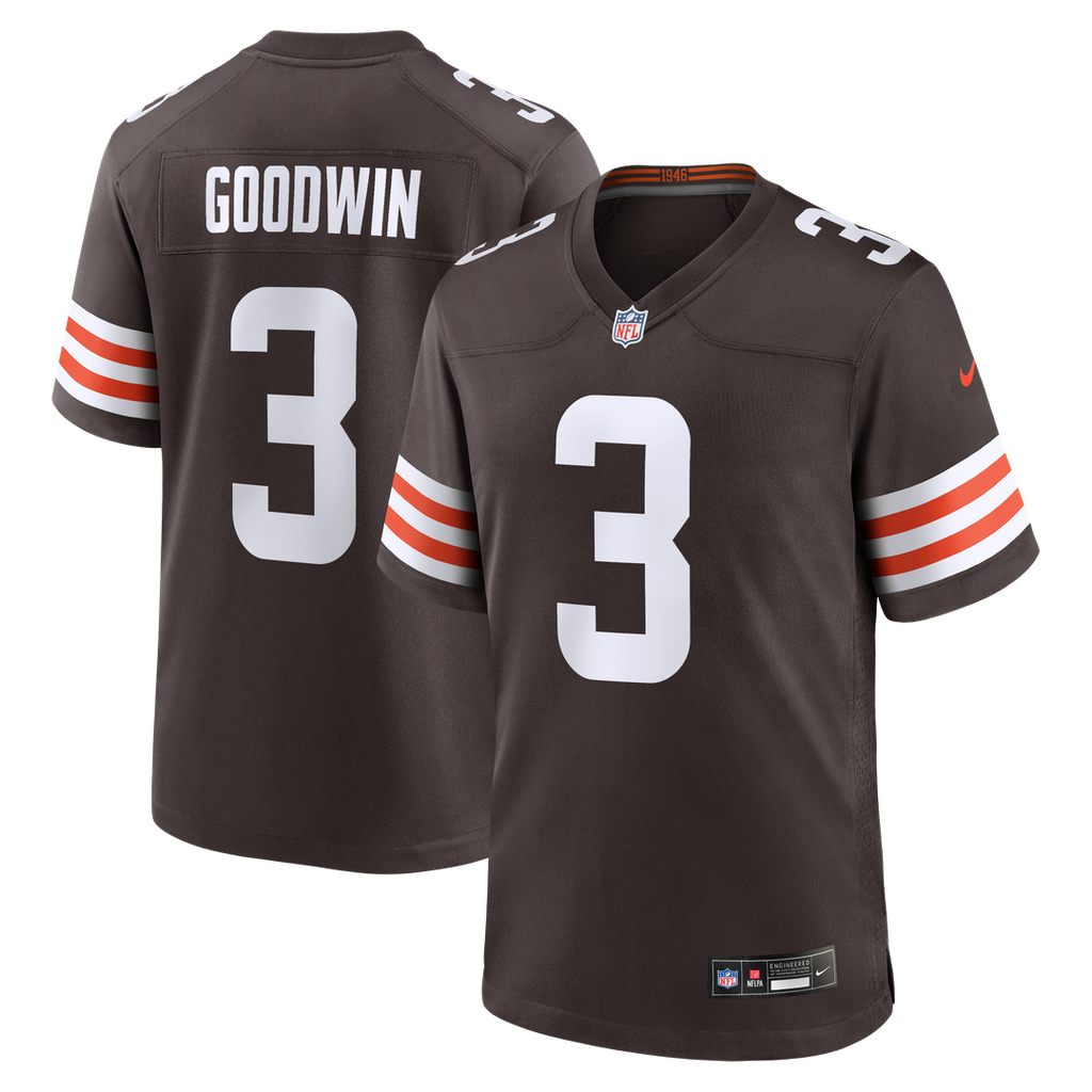 Marquise Goodwin Cleveland Browns Nike Team Game Jersey - Brown