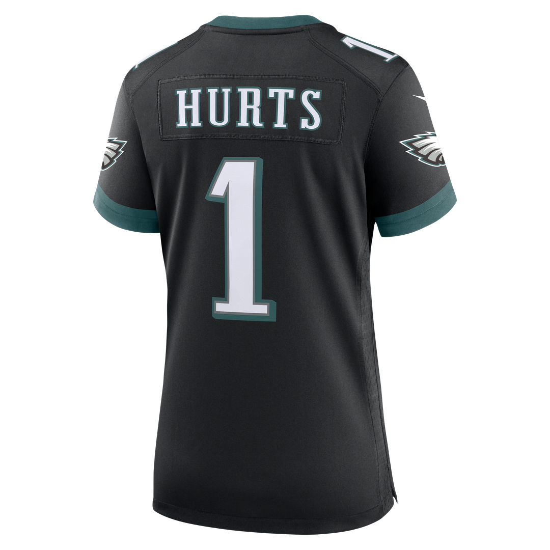 Jalen Hurts Philadelphia Eagles Nike Women's Alternate Game Jersey - Black