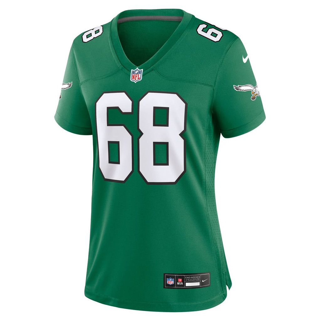 Jordan Mailata Philadelphia Eagles Nike Women's Team Game Official Jersey - Midnight Green