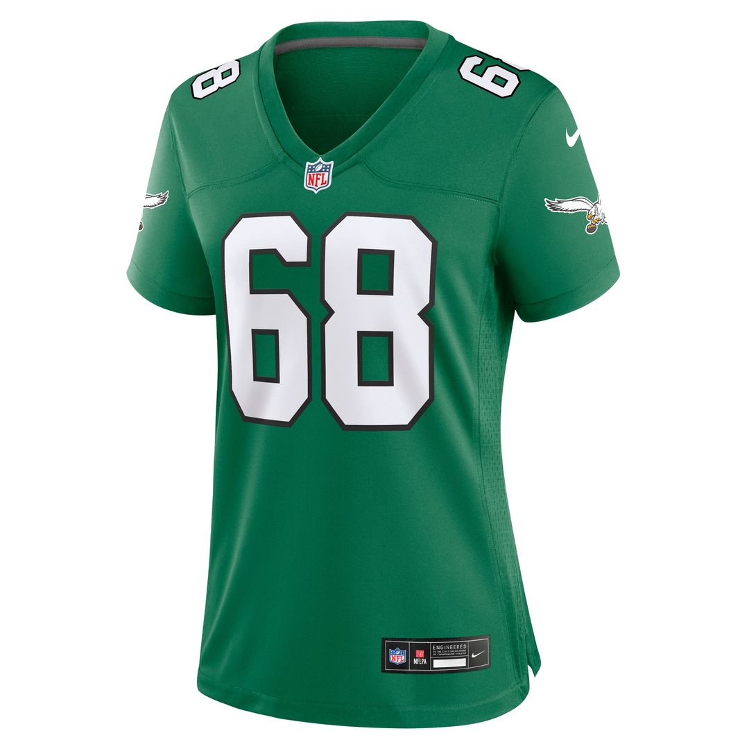 Jordan Mailata Philadelphia Eagles Nike Women's Team Game Official Jersey - Midnight Green