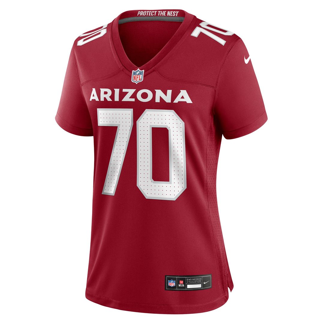 Paris Johnson Jr. Arizona Cardinals Nike Women's  Game Official Jersey -  Cardinal