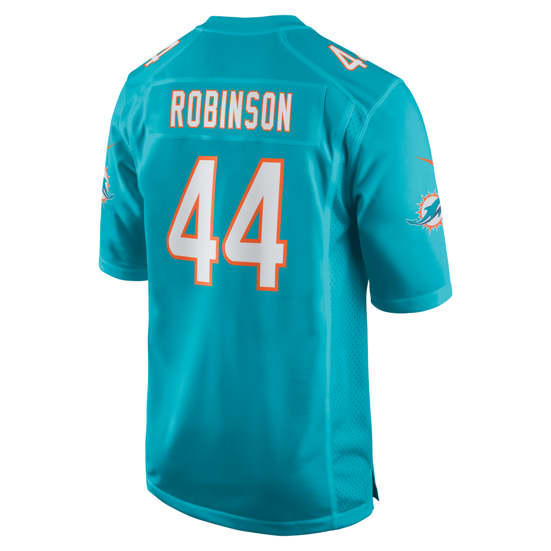 Chop Robinson Miami Dolphins Nike  Player Game Official Jersey - Aqua