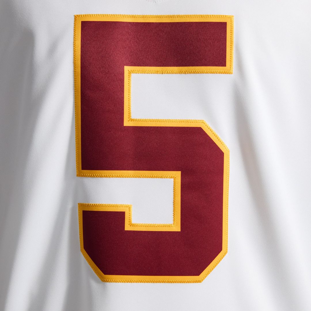 Jayden Daniels Washington Commanders Nike Vapor F.U.S.E. Stitched Limited Official Jersey - White