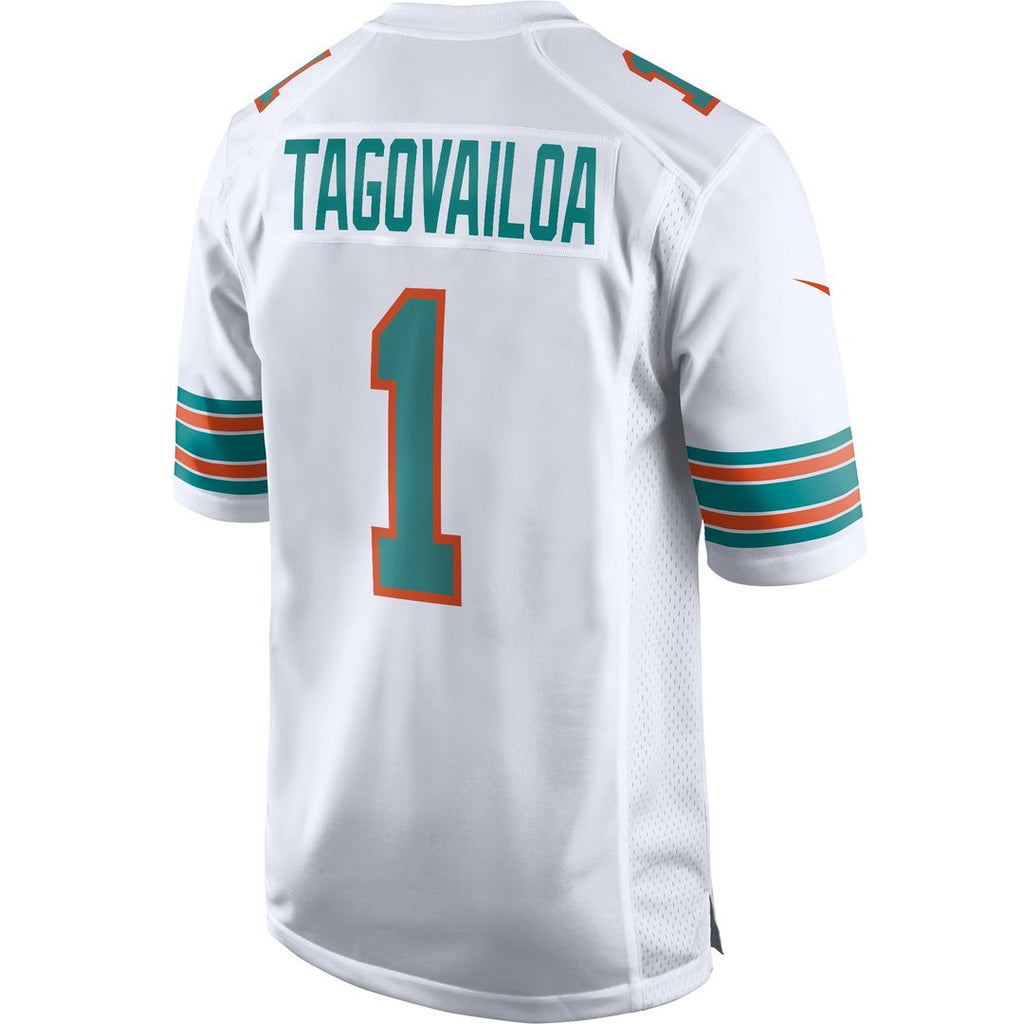 Tua Tagovailoa Miami Dolphins Nike 2nd Alternate Game Official Jersey - White