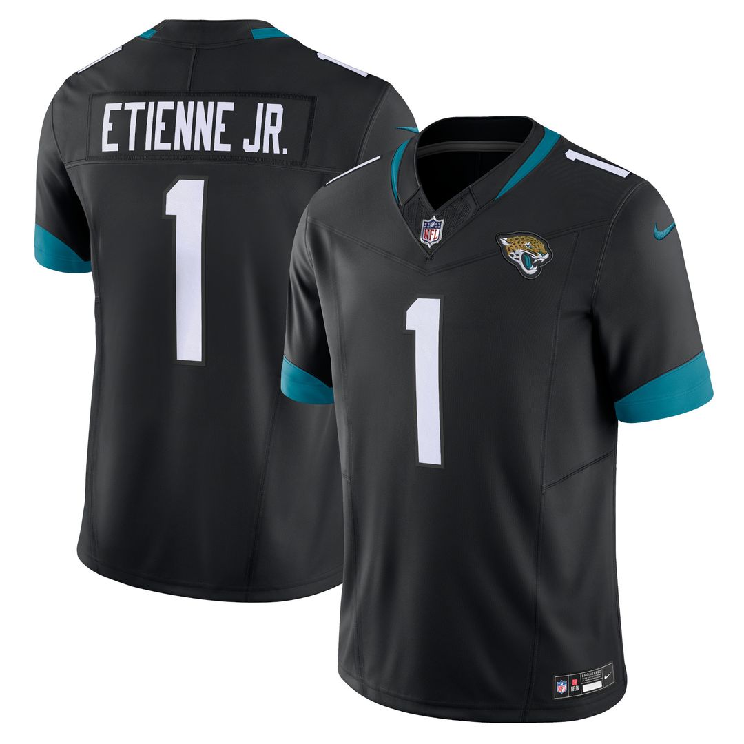Travis Etienne Jacksonville Jaguars Nike Vapor F.U.S.E. Limited Official Jersey - Black