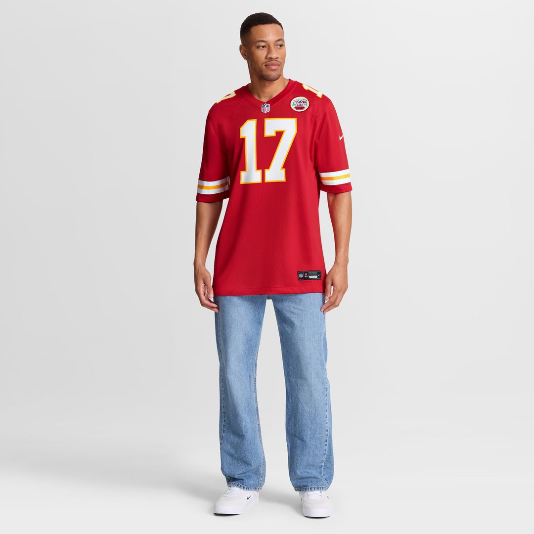 Richie James Kansas City Chiefs Nike Game Official Jersey - Red