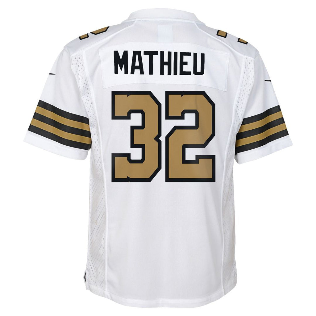 Tyrann Mathieu New Orleans Saints Nike Youth Game Official Jersey - White
