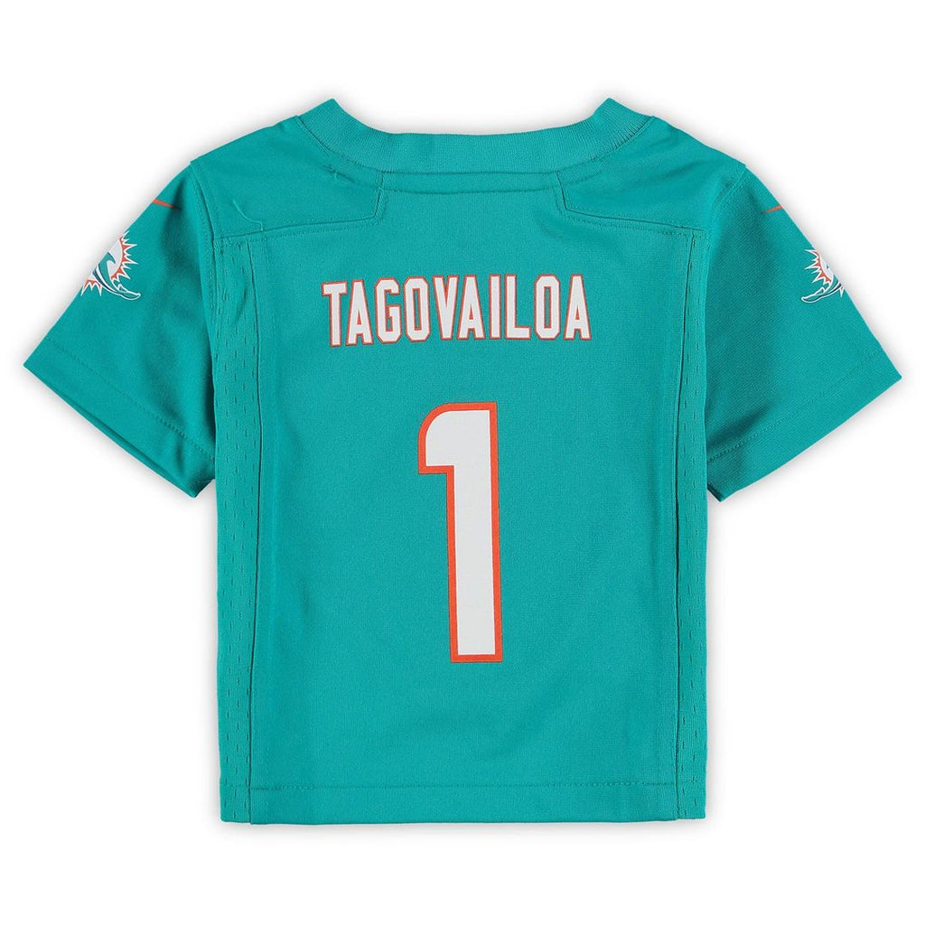 Tua Tagovailoa Miami Dolphins Nike Infant Team  Player Game Official Jersey - Aqua