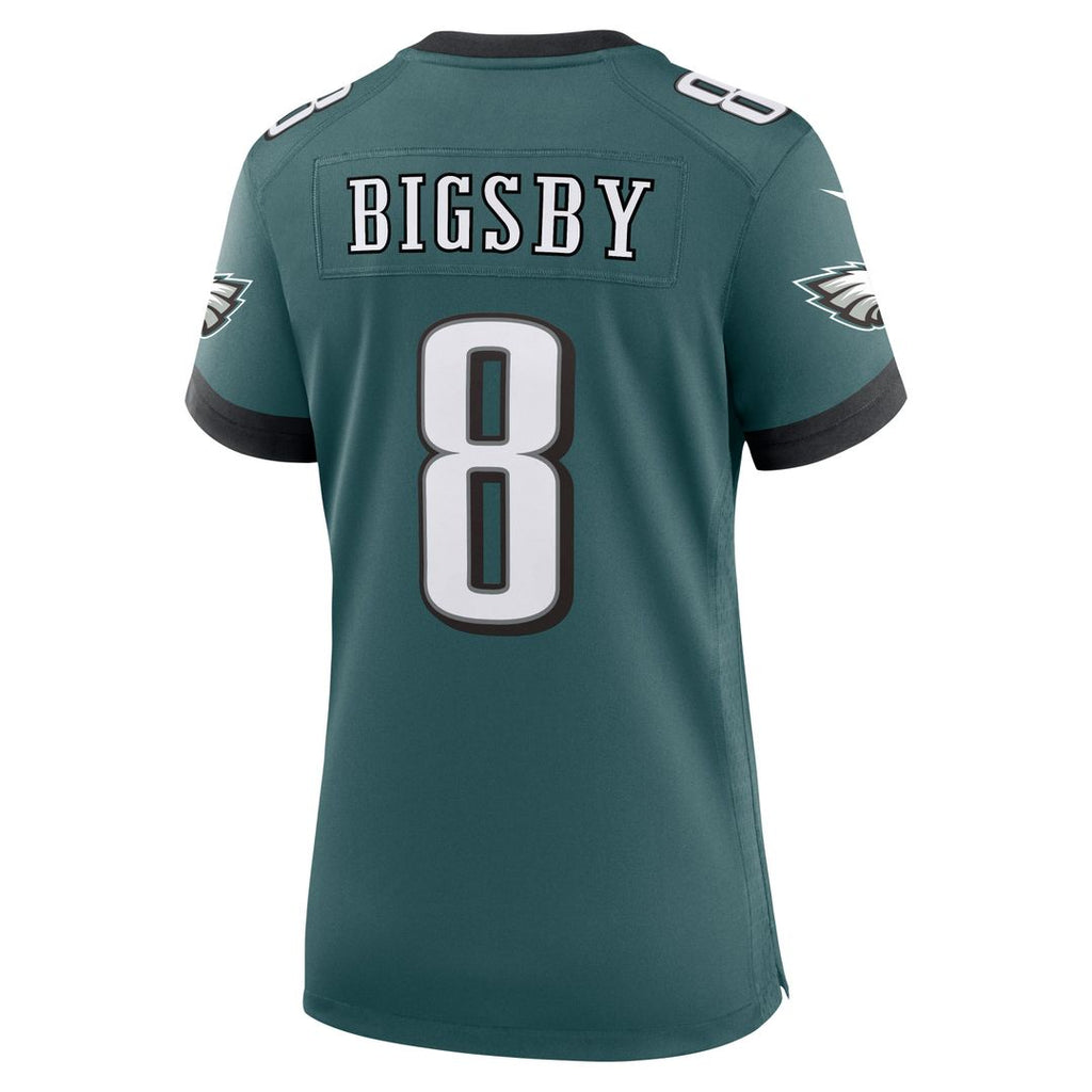 Tank Bigsby Philadelphia Eagles Nike Women's Team Game Official Jersey -  Midnight Green