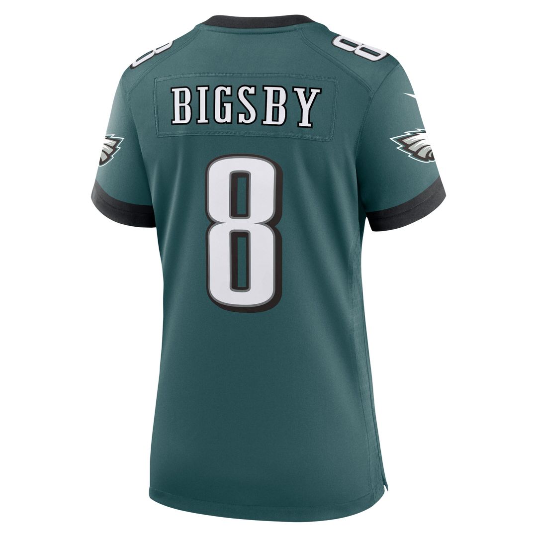 Tank Bigsby Philadelphia Eagles Nike Women's Team Game Official Jersey -  Midnight Green