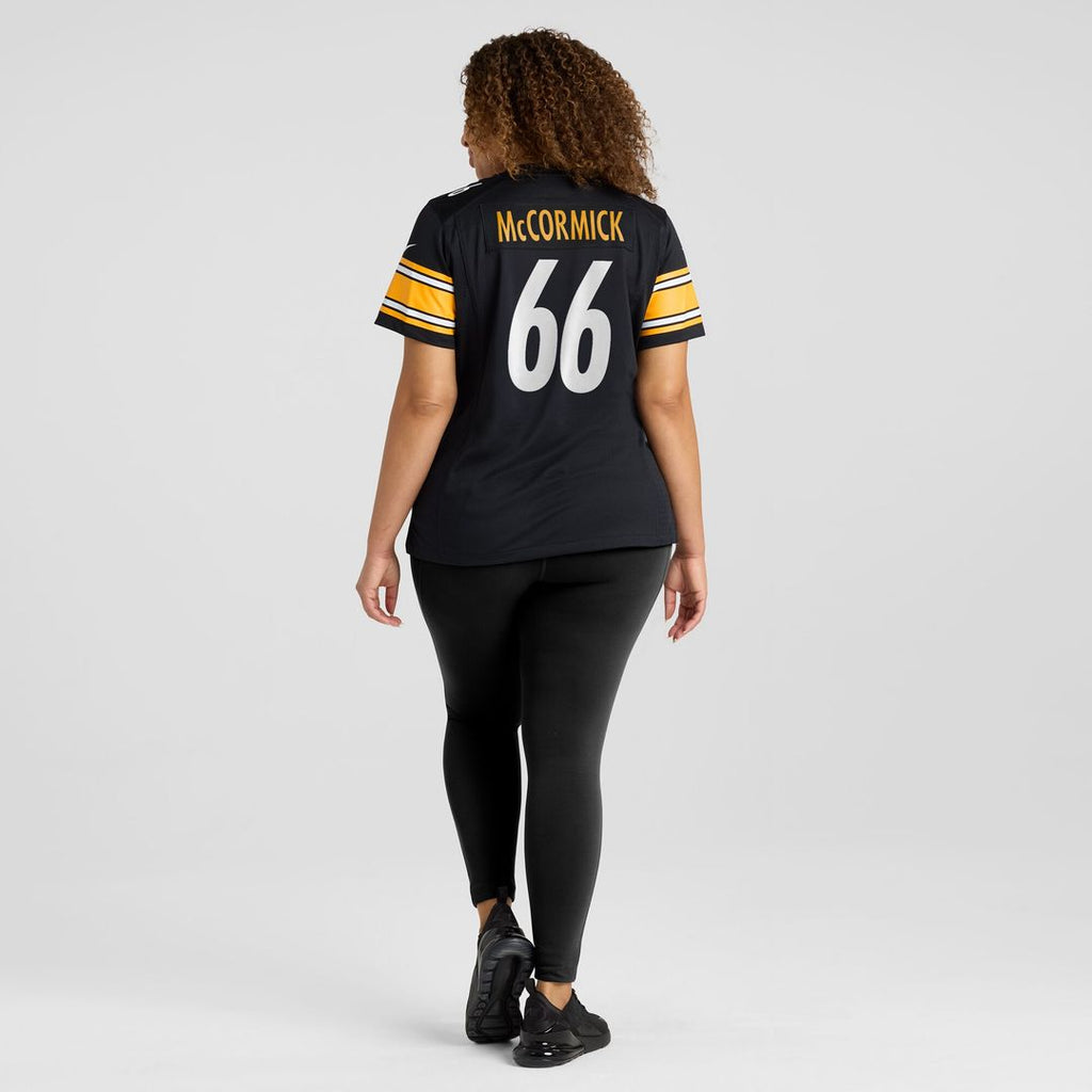 Mason McCormick Pittsburgh Steelers Nike Women's Team Game Jersey - Black