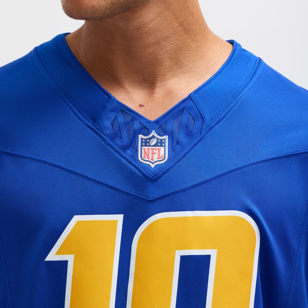 Justin Herbert Los Angeles Chargers Nike Vapor F.U.S.E. Limited Official Jersey - Powder Blue