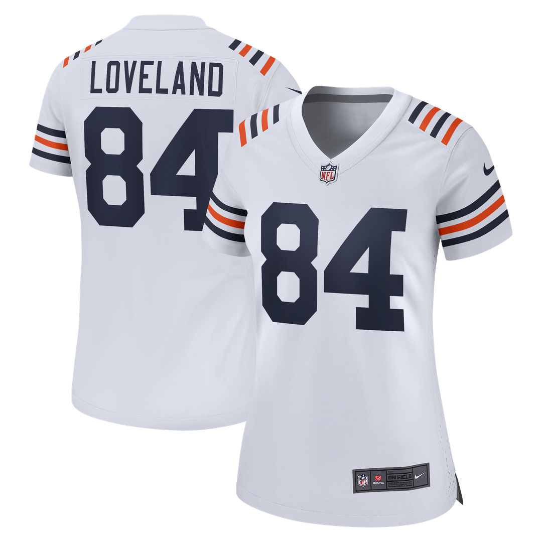 Colston Loveland Chicago Bears Nike Women's Team Game Jersey - Navy