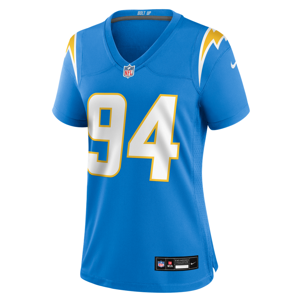 Dalvin Tomlinson Los Angeles Chargers Nike Women's Team Game Jersey - Powder Blue
